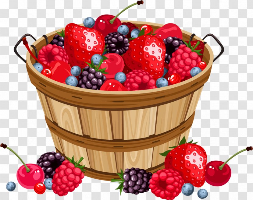 Strawberry Cartoon - Fruit - Viburnum Rubus Transparent PNG