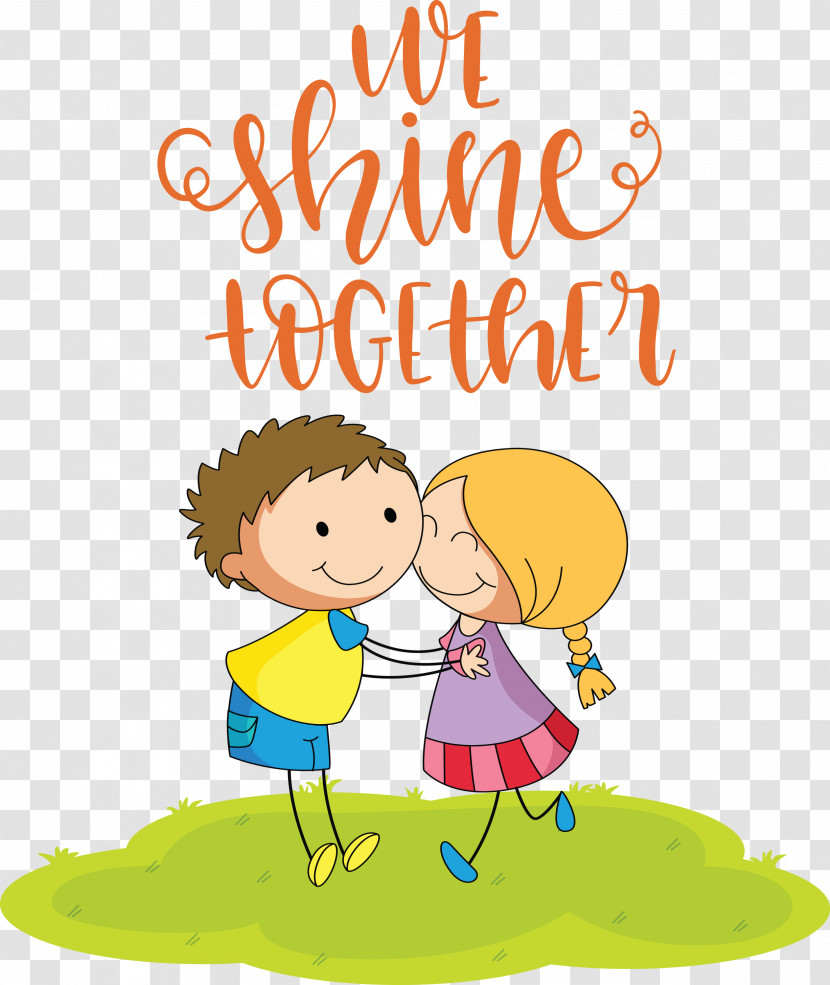 We Shine Together Transparent PNG