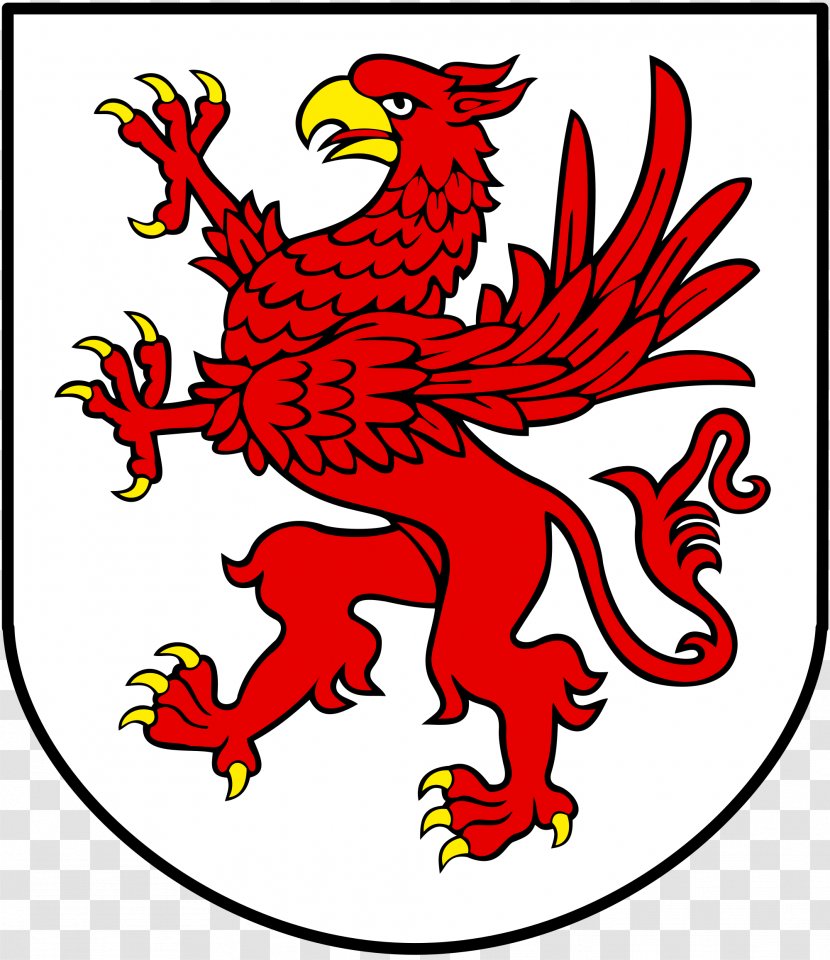 West Pomeranian Voivodeship Kuyavian-Pomeranian Middle Pomerania - Bird - Griffin Transparent PNG