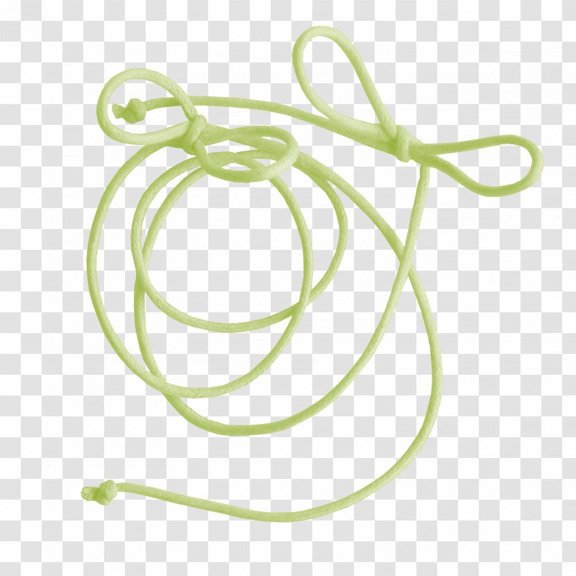 Green Rope Material Clip Art - Text Transparent PNG