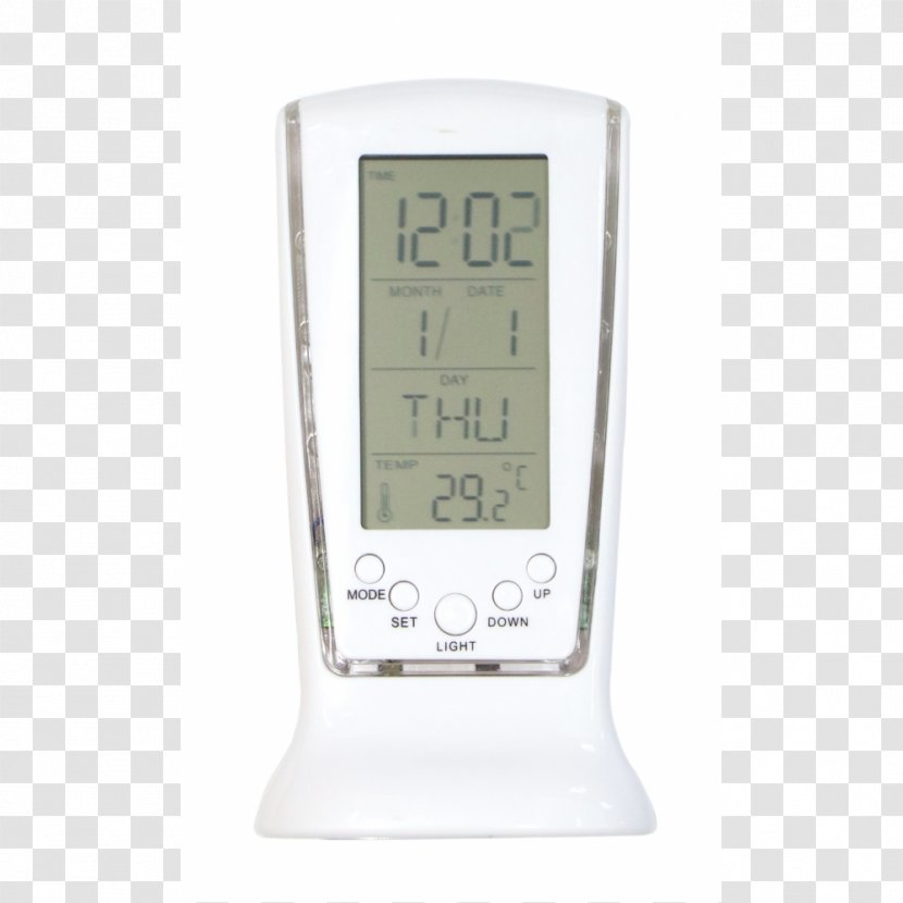 Alarm Clocks Light United States Measuring Instrument - Hardware - DIGITAL Thermometer Transparent PNG