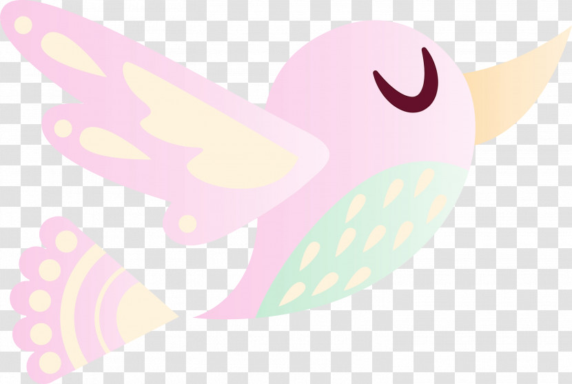 Pink M Beak Computer Meter M Transparent PNG