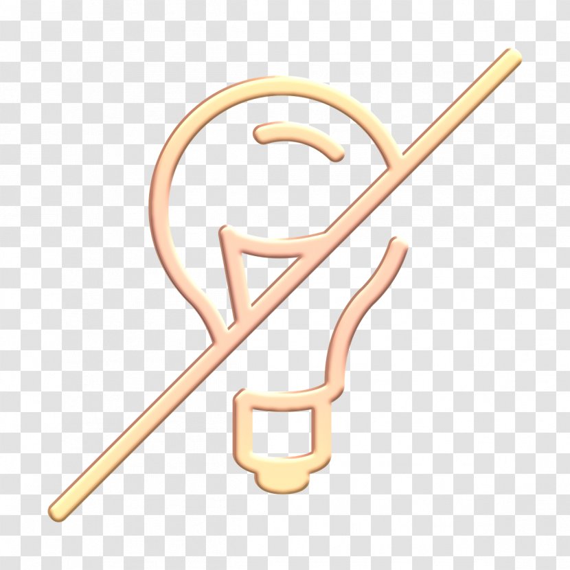 Idea Icon - Not Allowed - Symbol Meter Transparent PNG