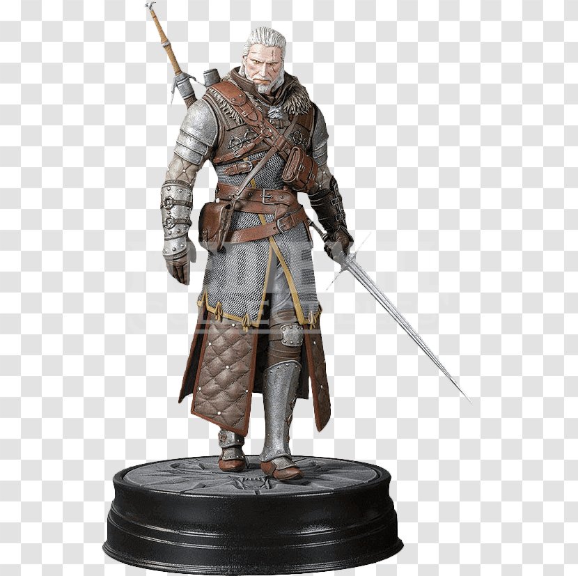 The Witcher 3: Wild Hunt Geralt Of Rivia Statue Sculpture Yennefer - Figurine - Boots Transparent PNG