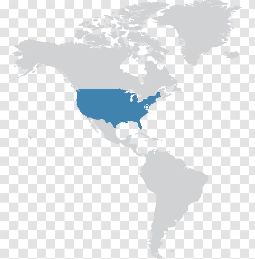 World Map Americas - Continent Transparent PNG