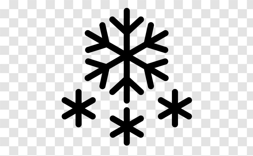 Snowflake Silhouette - Cross - Logo Transparent PNG