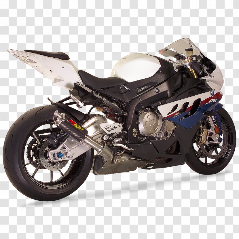 Exhaust System BMW S1000RR Car Motorcycle Accessories - Tire - Bmw Transparent PNG