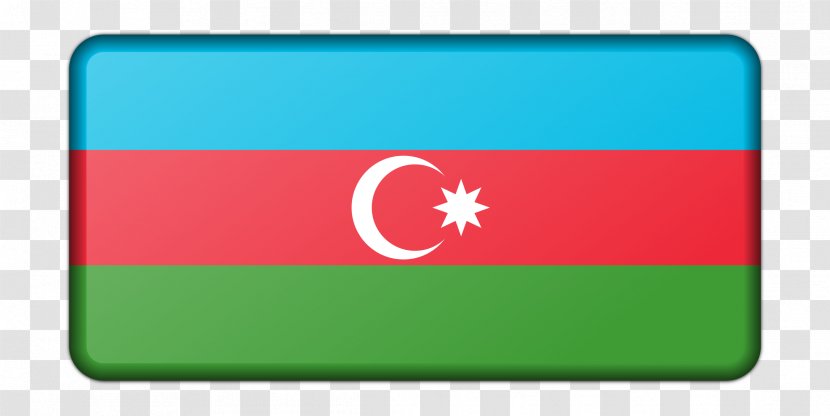 Flag Of Azerbaijan National Emblem - Symbol Transparent PNG