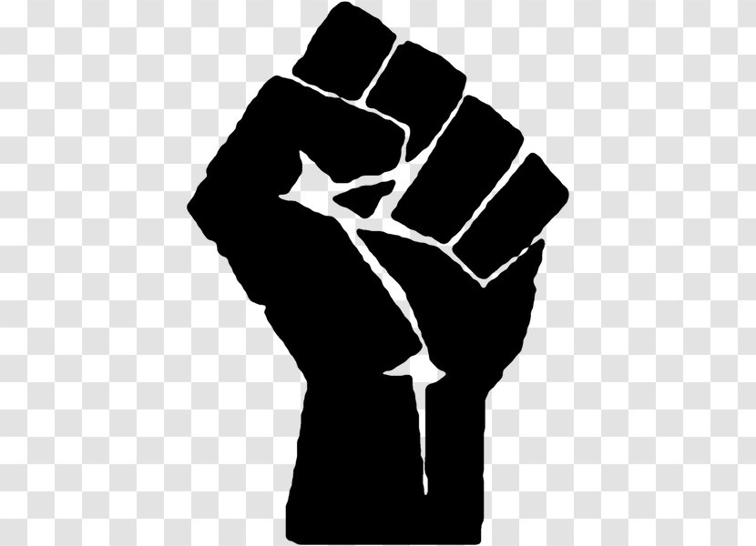 Raised Fist Black Power Panther Party African American - Lives Matter Transparent PNG