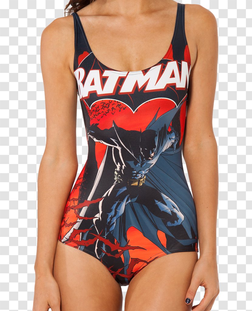 Batman One-piece Swimsuit Bodysuit Monokini - Tree Transparent PNG