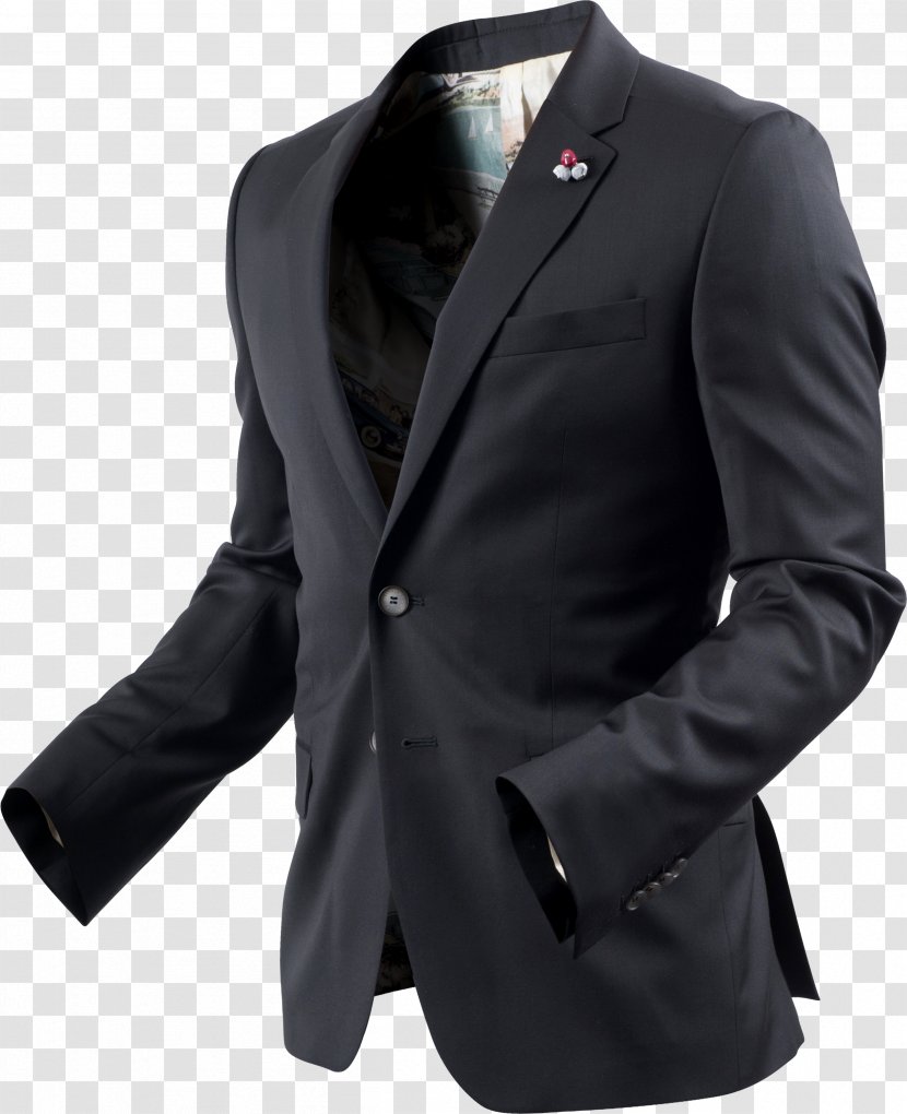 Tuxedo M. Black M - Jacket - Low Collar Transparent PNG
