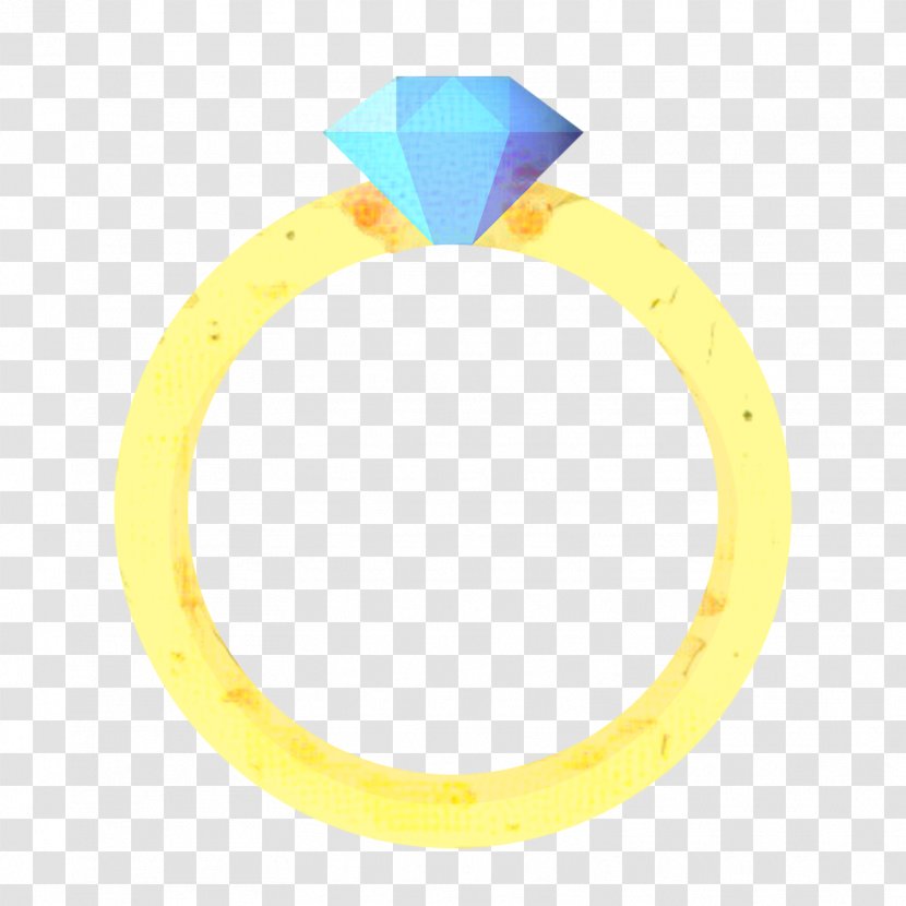 Yellow Background - Body Jewellery - Engagement Ring Transparent PNG