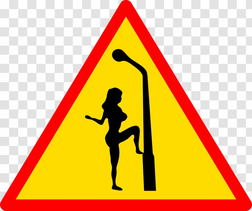 Traffic Sign Road Warning - Stop Transparent PNG