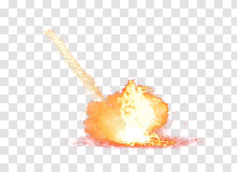 Explosion Desktop Wallpaper - Orange Transparent PNG