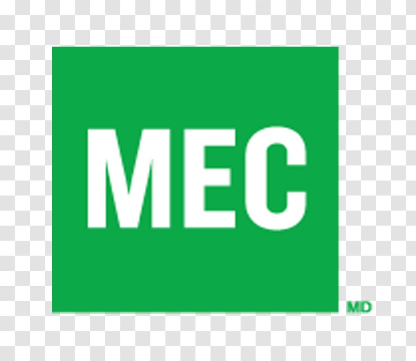 MEC Victoria Logo Mountain Equipment Co-op Brand Trademark - Rectangle - Text Transparent PNG
