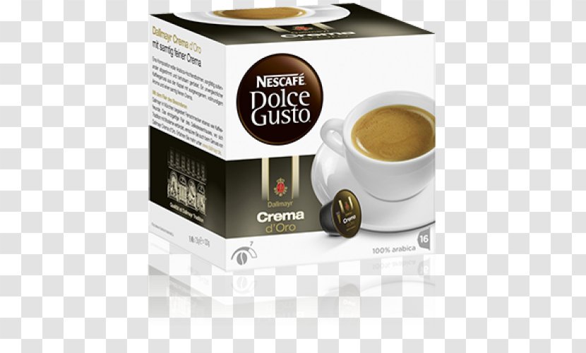 Dolce Gusto Coffee Tea Caffè Crema Dallmayr - Tchibo Transparent PNG