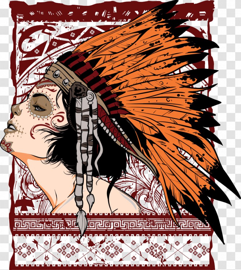 Sticker Bomb Decal Lumbee Native Americans In The United States - American Transparent PNG