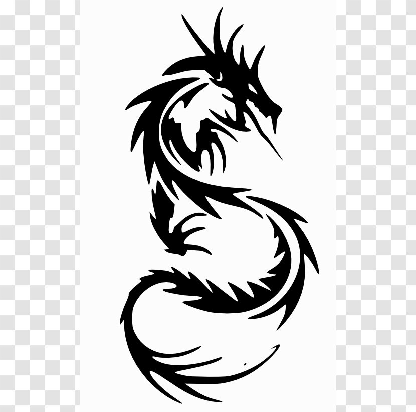 Chinese Dragon Tattoo Decal Japanese - Horse Like Mammal - Pictures Images Transparent PNG