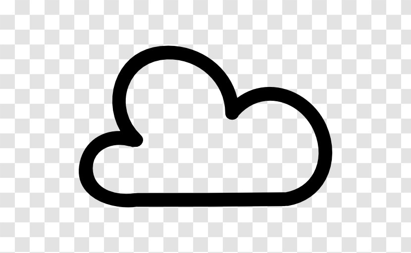 Cloud Drawing Shape - Heart Transparent PNG