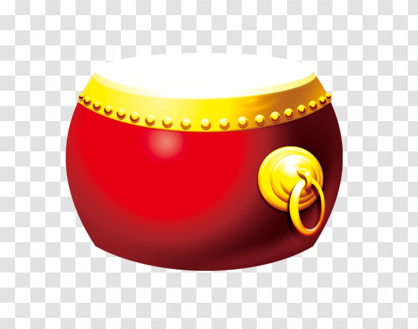 The Tin Drum Red Musical Instrument - Flower - Drums Transparent PNG