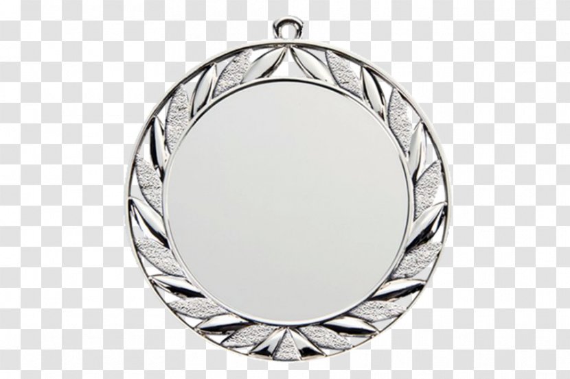 Silver Medal Prize Trophy - Body Jewelry Transparent PNG