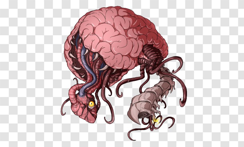 Terraria Brain Cthulhu Video Game Fan Art - Flower Transparent PNG