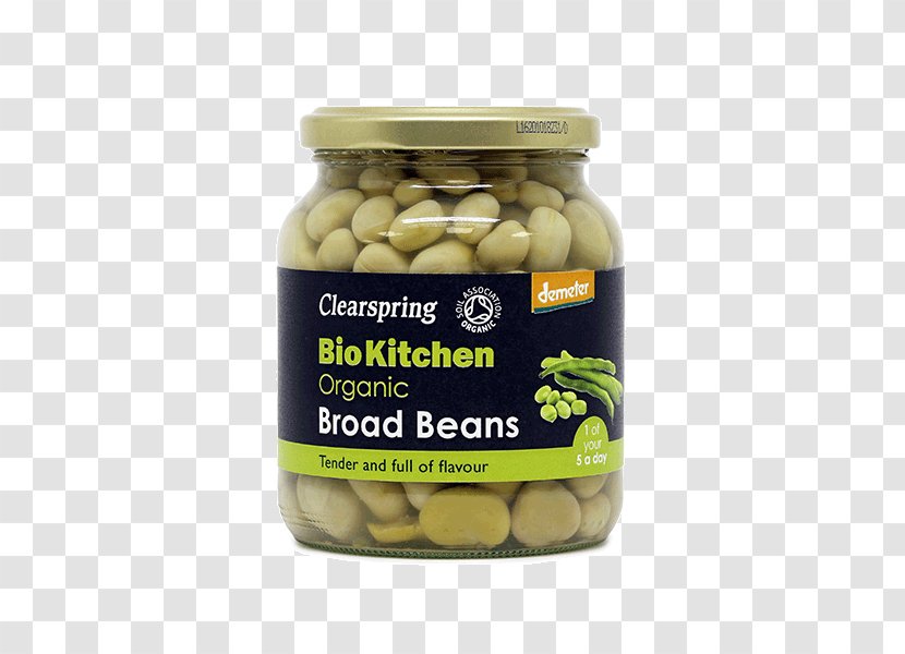 Organic Food Lima Bean Vegetarian Cuisine Broad Demeter International - Peanut - Mt Olive Pickle Company Transparent PNG