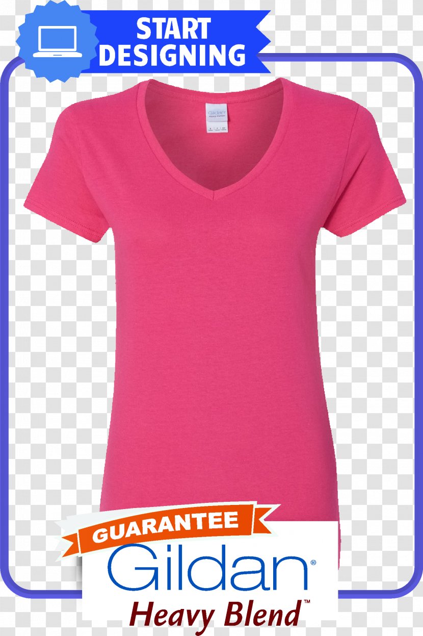 T-shirt Gildan Activewear Sleeve Font - Personalized Summer Discount Transparent PNG