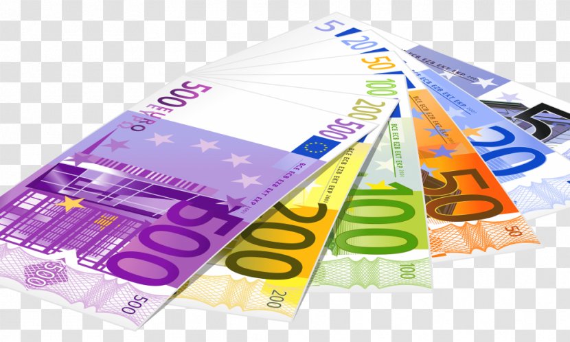 Currency Euro Banknote Bureau De Change Money - Japanese Yen Transparent PNG