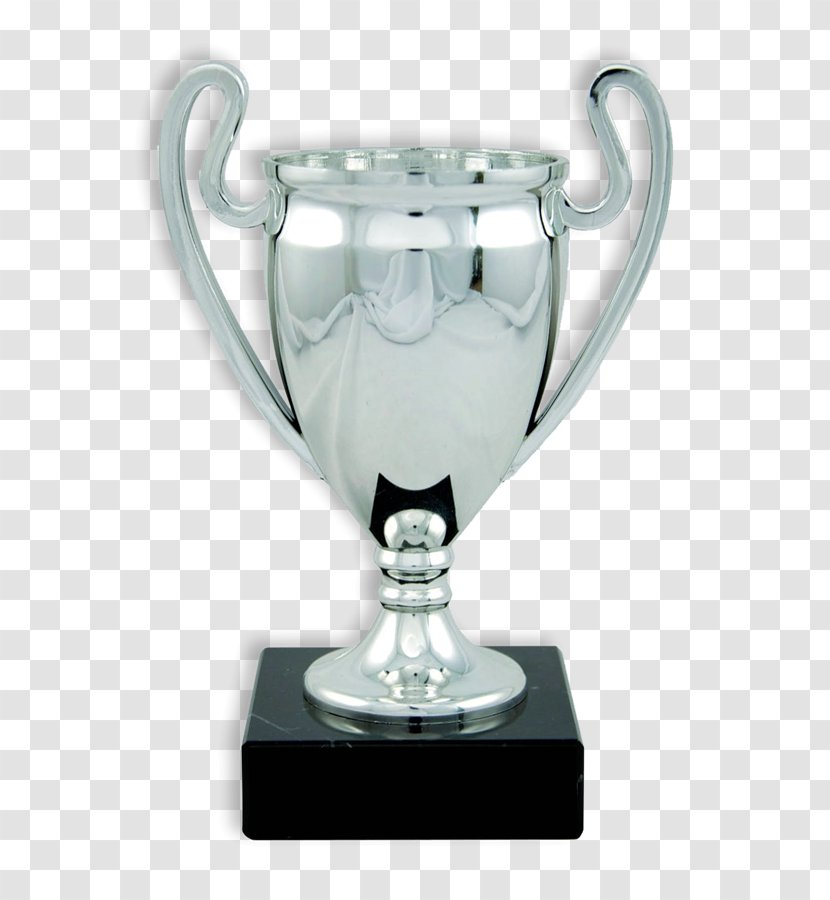 Trophy Silver Cup Commemorative Plaque Award - Printing Transparent PNG