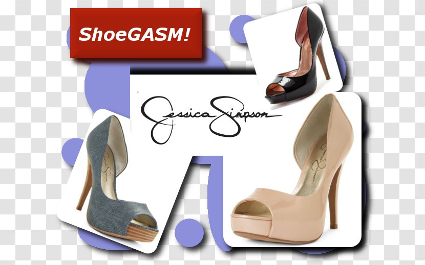High-heeled Shoe Sandal Product - Cartoon - Jessica Simpson Shoes Transparent PNG
