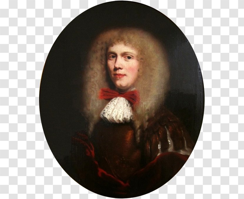 Nicolaes Maes Portrait Of A Man In Wig Painting - Young Transparent PNG