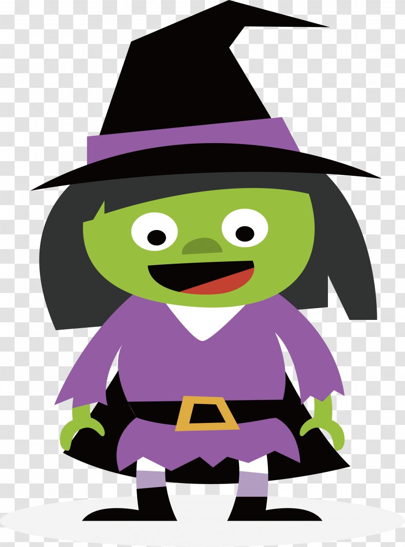 Witchcraft Halloween Clip Art - Witch Transparent PNG