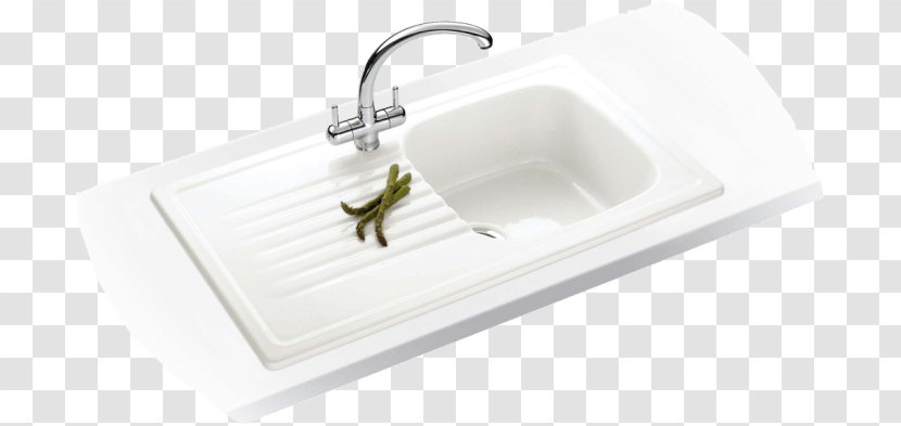 Kitchen Sink Franke Ceramic - Over The Dish Drainer Transparent PNG