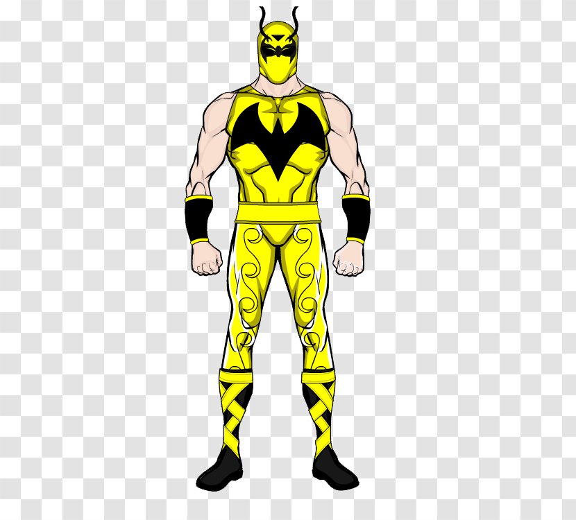 Superhero Costume Male Clip Art - Yellow - Ant Nest Transparent PNG