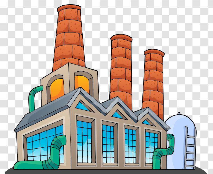 Factory Building Clip Art Transparent PNG