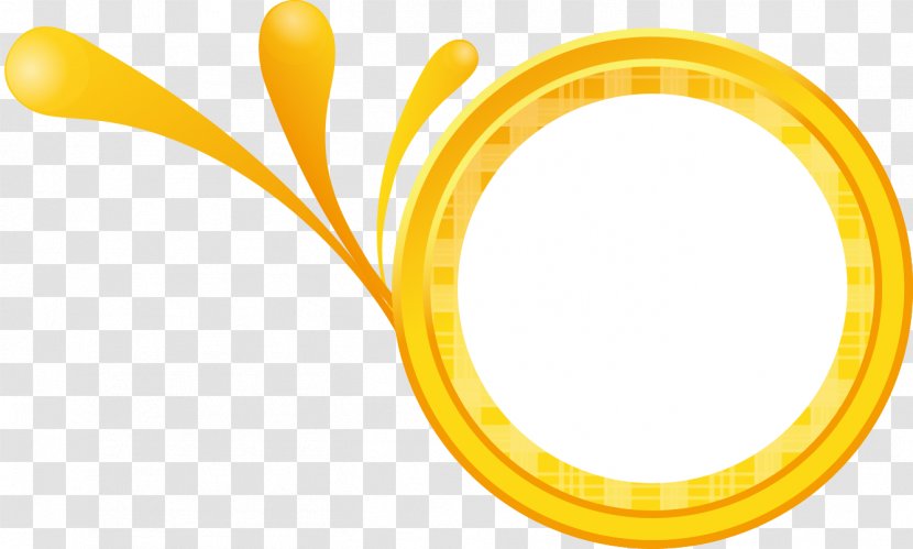 Clip Art - Computer - Creative Yellow Circle Transparent PNG