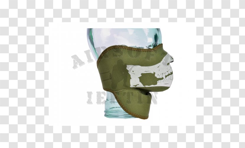 Product Design Green Knee Camouflage - Death's Head Transparent PNG