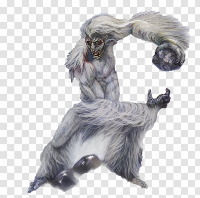Bigfoot Yeti Legend Mythology Dungeons & Dragons - Mythical Creature Transparent PNG