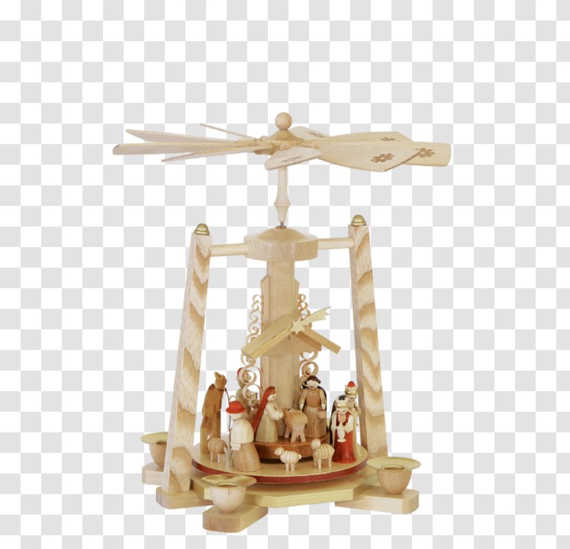 Seiffen Ore Mountains Santa Claus Christmas Pyramid Day - Nativity Scene - German Transparent PNG