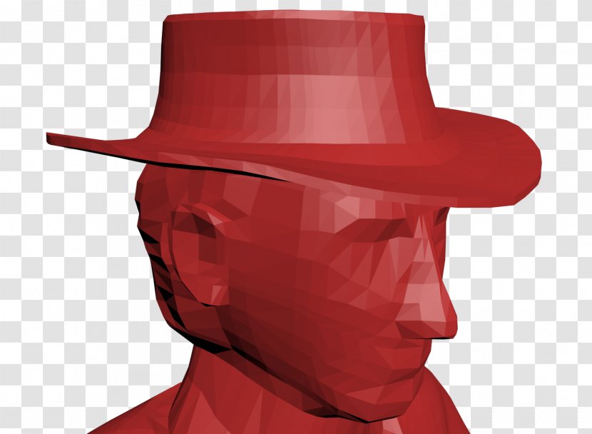 Hat Headgear Fedora Costume Autodesk 3ds Max - Low Poly Transparent PNG