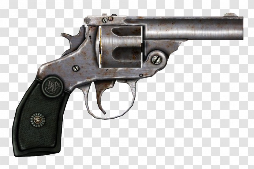 Fallout 3 Fallout: New Vegas Firearm Pistol Revolver - 32 Sw Long - Handgun Transparent PNG