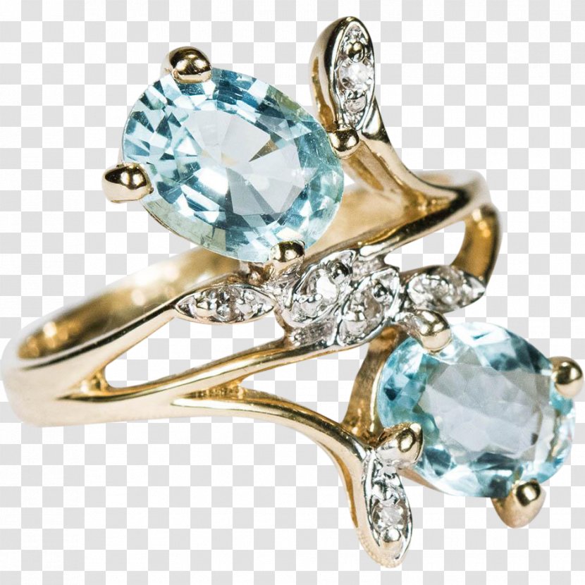 Engagement Ring Jewellery Gemstone Diamond - Body Jewelry - Flower Transparent PNG