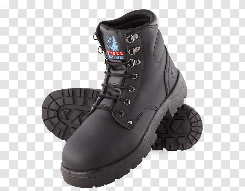 Steel-toe Boot Steel Blue Thermoplastic Polyurethane - Motorcycle - Safety Boots Transparent PNG