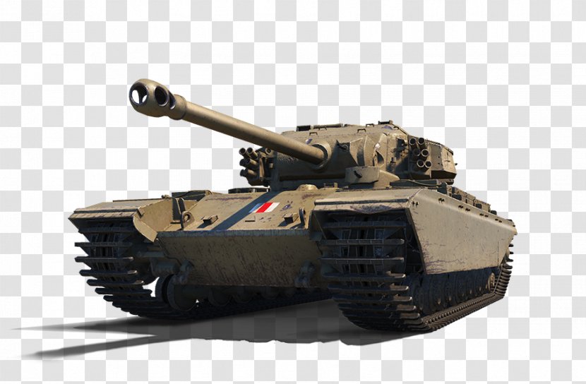 Churchill Tank World Of Tanks Armored Warfare War Thunder - Gun Turret Transparent PNG