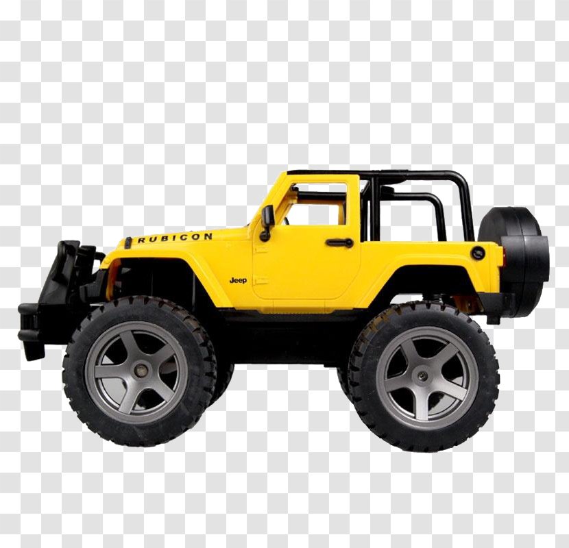 Jeep Wrangler Car Toy - Large Transparent PNG