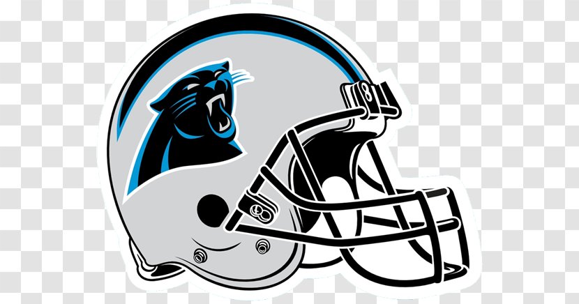 Carolina Panthers NFL American Football Decal Helmet - Helmets - Bowling Party Invitation Wording Transparent PNG