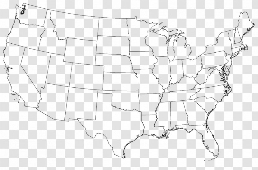 Contiguous United States Hawaii Blank Map Road - Artwork - Nandina Domestica Thunb Transparent PNG