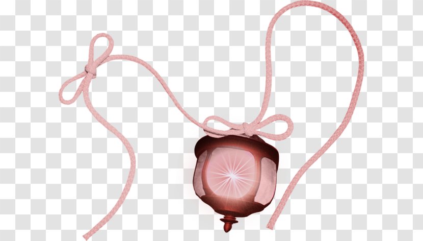 Light Pink Rope - Heart - The Lights On Transparent PNG