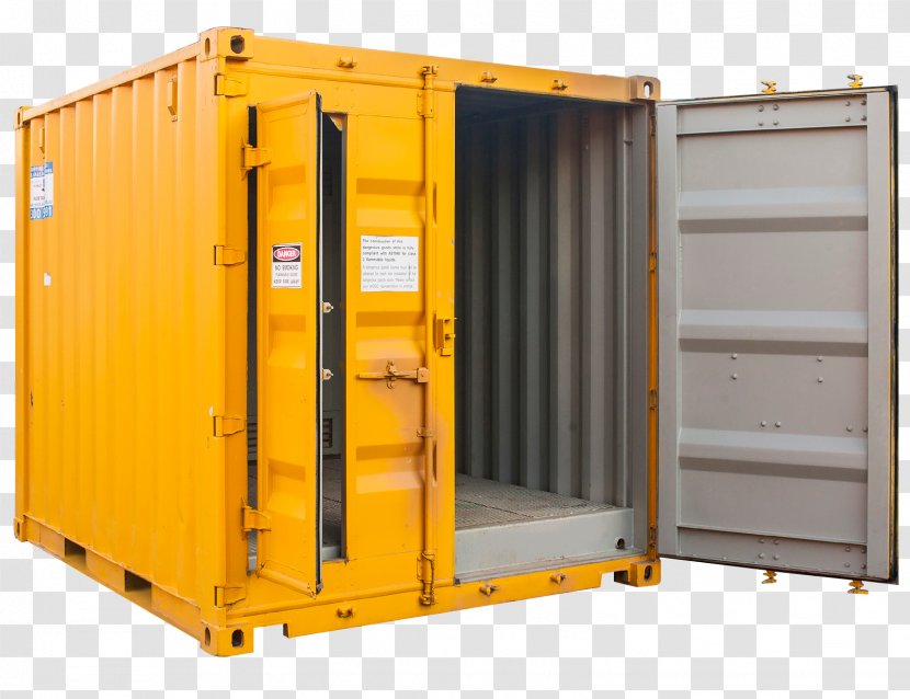 Shipping Container Intermodal Cargo Freight Transport Transparent PNG